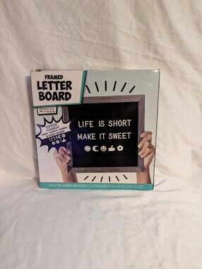 💥4/$20 Framed Letter Board